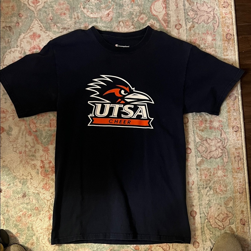 Champion Navy Blue UTSA Roadrunner Athletic Tee